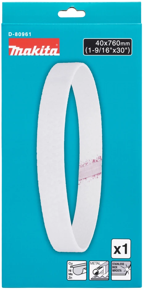 Makita Poliravimo veltinis 40x760 mm, minkštas, 1 vnt. D-80961