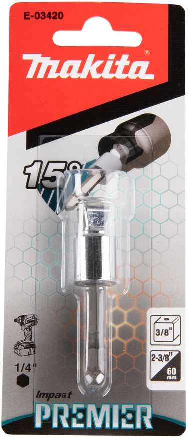 Makita Prailgintuvas 3/8" sq-50mm,1vnt. Impact Premier E-03420 50 mm • 3/8" – 1/4"