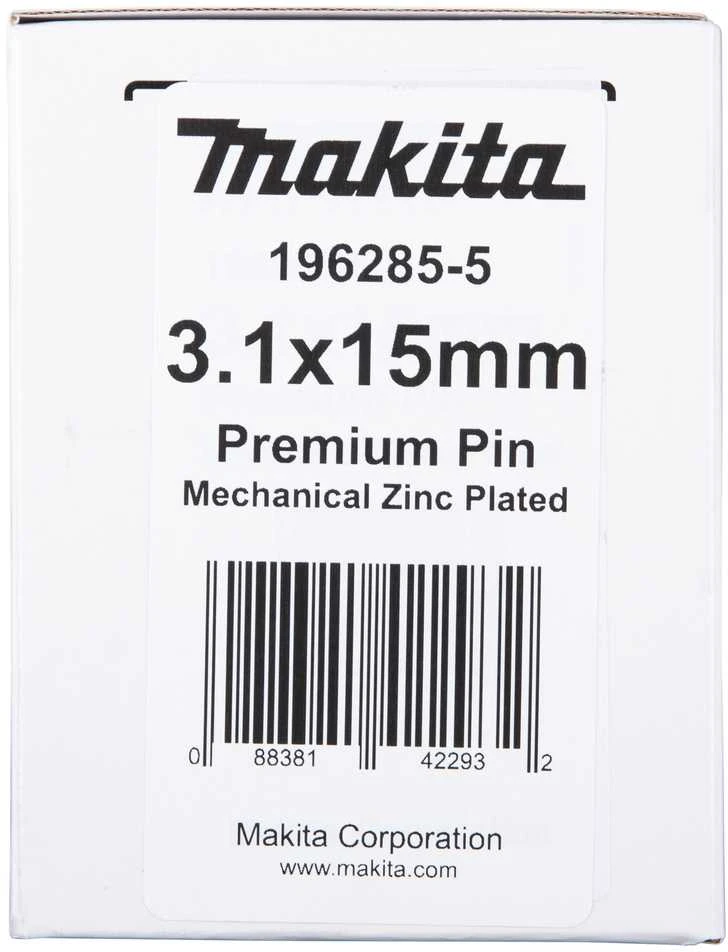 Makita PREMIUM VINYS (BETONUI) 3,1X15 1000PCS + DUJŲ BALIONĖLIS 196285-5 PREMIUM VINYS (BETONUI) 3,1X15 1000PCS + DUJŲ BALIONĖLIS