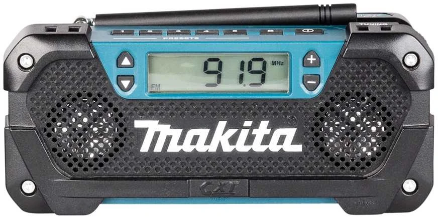 Makita radijas DEAMR052, 10,8V CXT, be akumuliatoriaus ir kroviklio