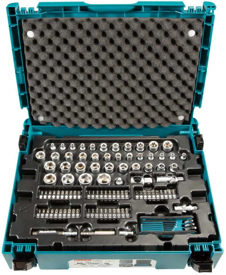 Makita RANKINIŲ ĮRANKIŲ RINKINYS (120VNT. ) E-08713