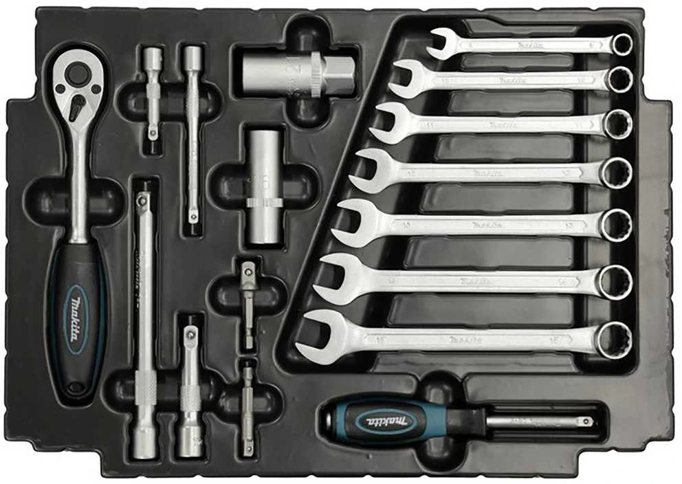 Makita RANKINIŲ ĮRANKIŲ RINKINYS (120VNT. ) E-08713