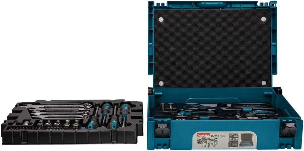 Makita E-11542 Sukimo antgalių komplektas, 87 vnt.