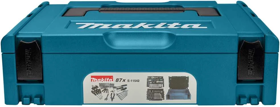Makita E-11542 Sukimo antgalių komplektas, 87 vnt.