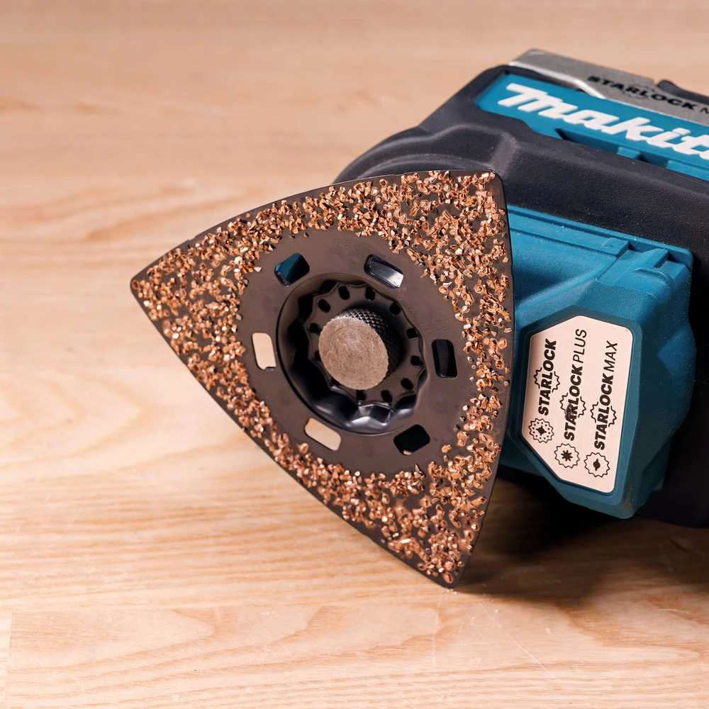 Makita RIFF šlifavimo plokštė 78mm 90 TMA083, TC/HM GRIT #20, STARLOCK B-69799