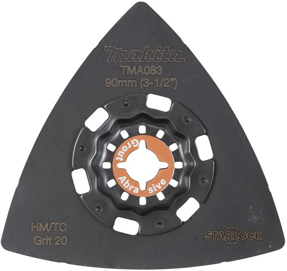 Makita RIFF šlifavimo plokštė 78mm 90 TMA083, TC/HM GRIT #20, STARLOCK B-69799