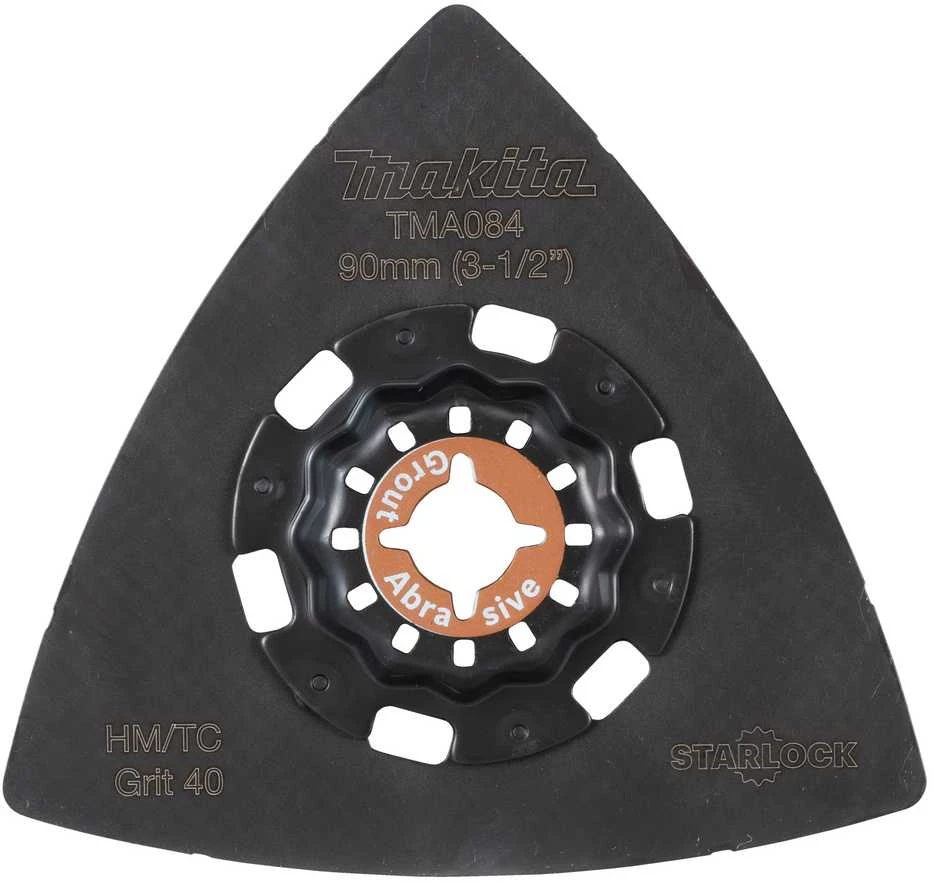 Makita RIFF šlifavimo plokštė 90 TMA084, TC/HM GRIT #40, STARLOCK B-69808