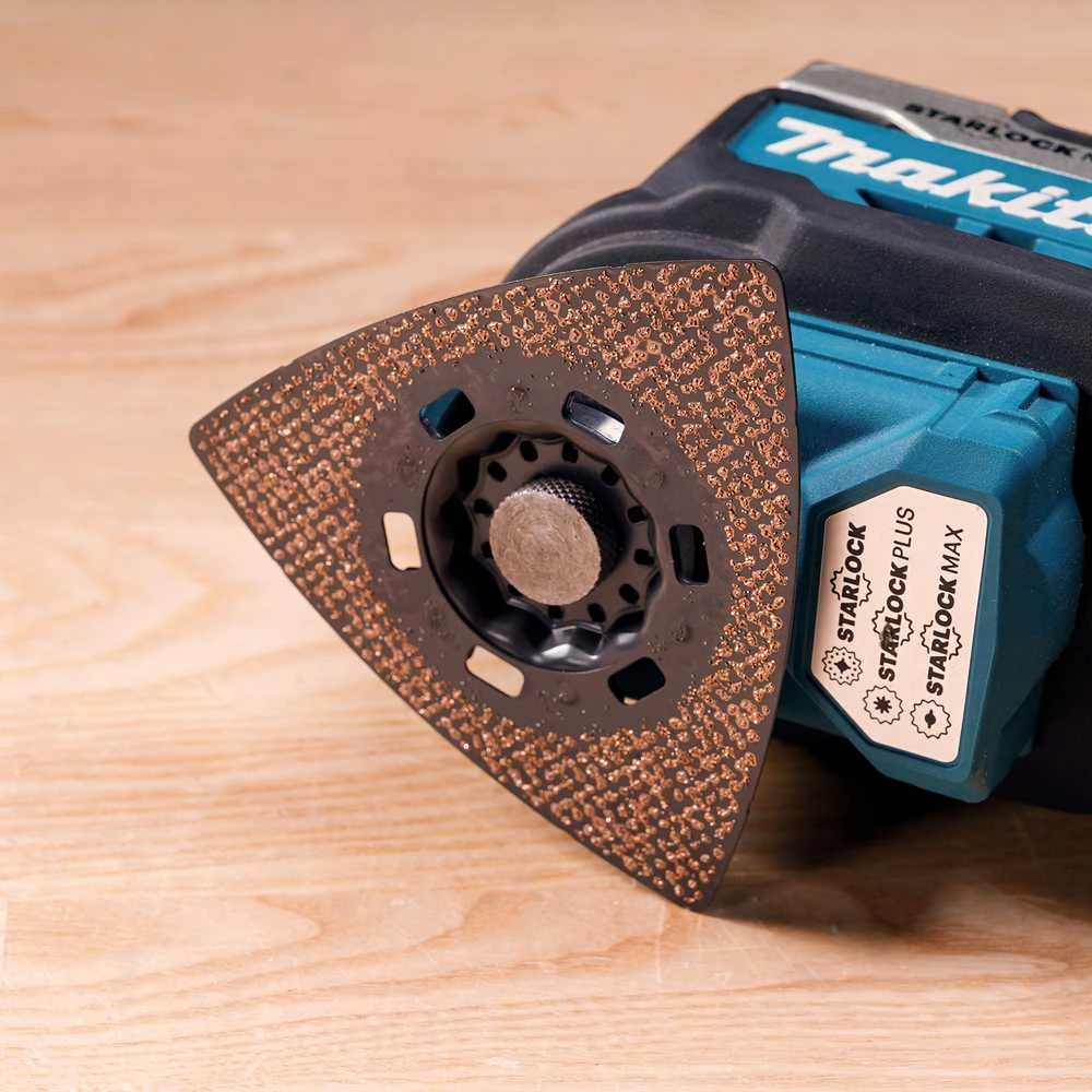 Makita RIFF šlifavimo plokštė 90 TMA085, TC/HM GRIT #60, STARLOCK B-69814