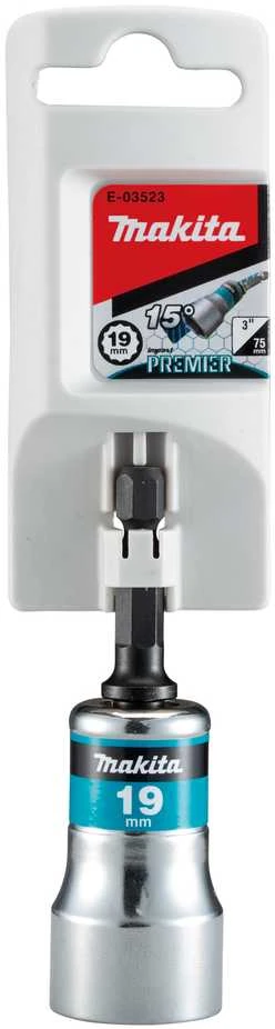 Makita Šarnyrinė sukimo galva H19-80mm,1vnt. Impact Premier E-03523 Hex 19 x 80 mm • 1/4"
