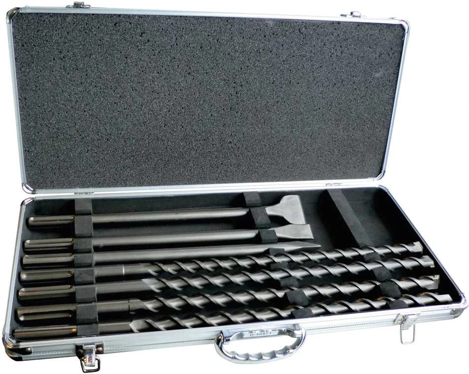 Frąžtų ir kaltų komplektas lagamine Makita D-40571