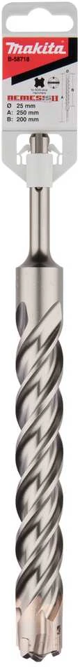 Makita SDS-PLUS Grąžtas 25X200/250mm NEMESIS 2 B-58718