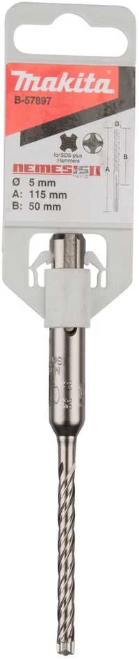 Makita SDS-PLUS Grąžtas 5x115mm NEMESIS 2 B-57897