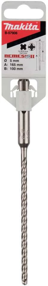 Makita SDS-PLUS Grąžtas 5x165mm NEMESIS 2 B-57906
