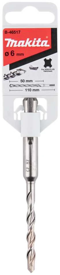 Makita SDS-PLUS Gražtas 6x110mm B-46517