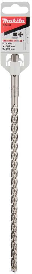 Makita SDS-PLUS Grąžtas 9X200/265 mm, NEMESIS 2 B-58182