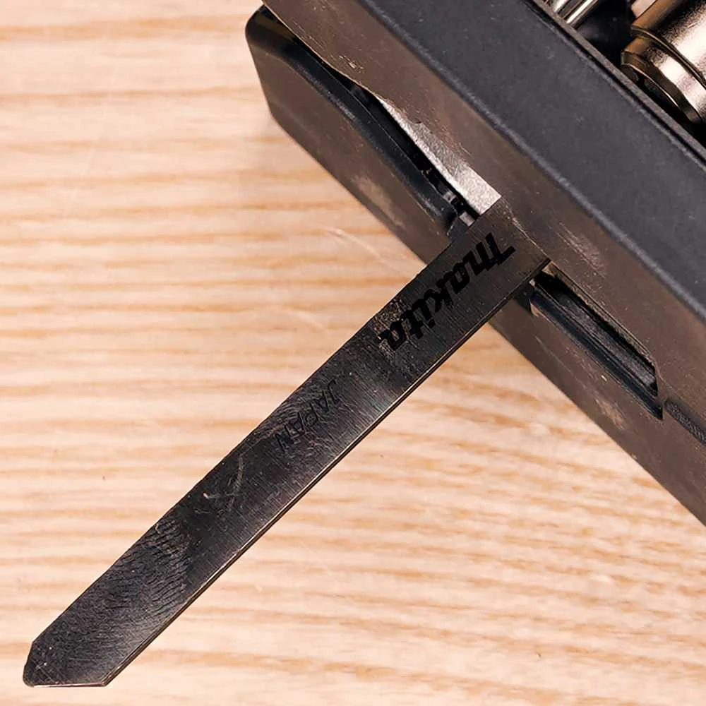 Makita Siaurapjūklio pjūkleliai B-K 75MM 5Vnt. Popieriui, kamšciui, gumai, odai. A-80416