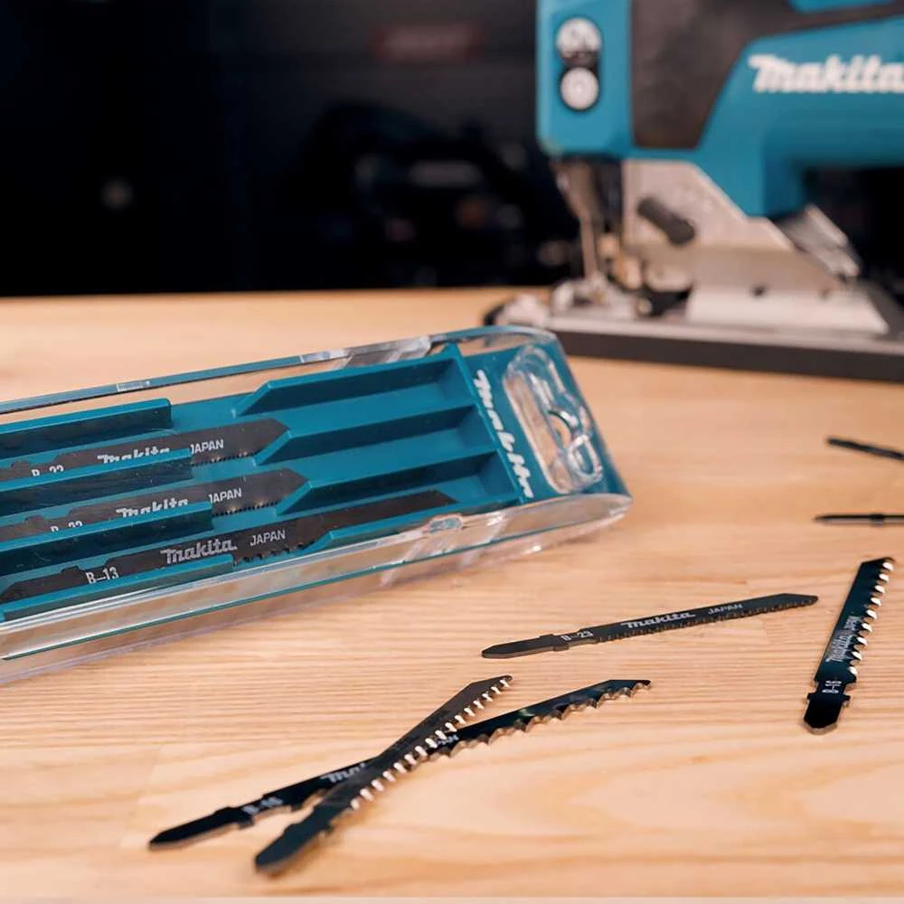 Makita B-44410 Siaurapjūklio pjūklelių komplektas 10 vnt (B-13, B-16, B-22, B-23, B-10S)