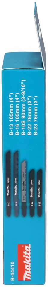 Makita B-44410 Siaurapjūklio pjūklelių komplektas 10 vnt (B-13, B-16, B-22, B-23, B-10S)