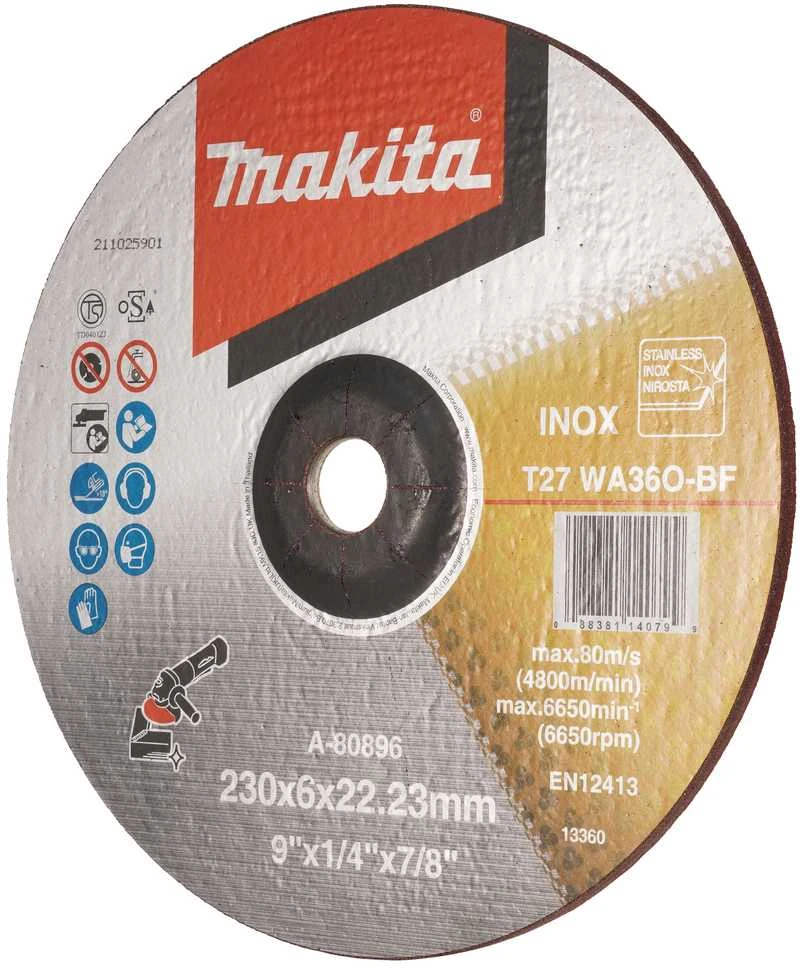 Makita Šlifavimo diskas 230X6 RST (INOX) A-80896