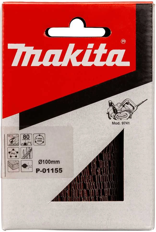 Makita Šlifavimo popieriaus lapeliai K80 9741 P-01155