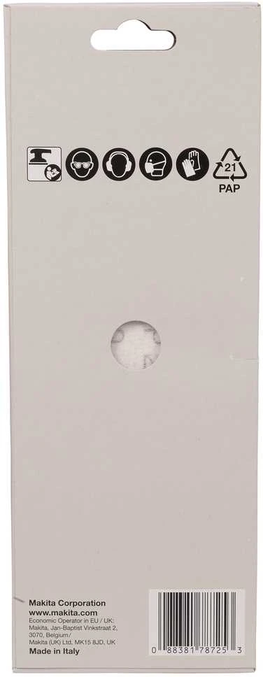 Makita Šlifavimo popierius (93 mm x 185 mm), A240 E-19691