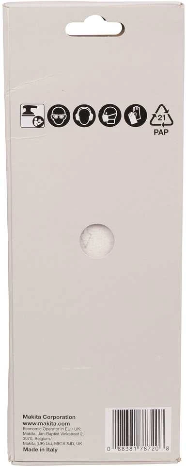 Makita Šlifavimo popierius (93 mm x 185 mm), A80 E-19641