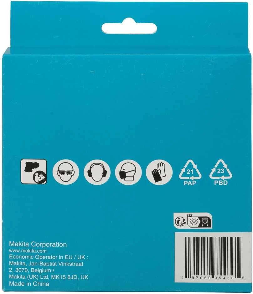 Makita Šlifavimo tinklelis φ125mm A120 (10Vnt.) D-78667