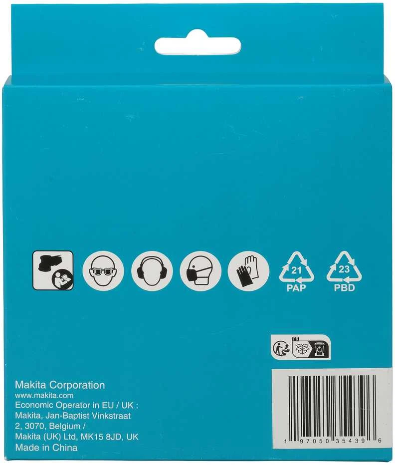 Makita Šlifavimo tinklelis φ125mm A320 (10Vnt.) D-78695