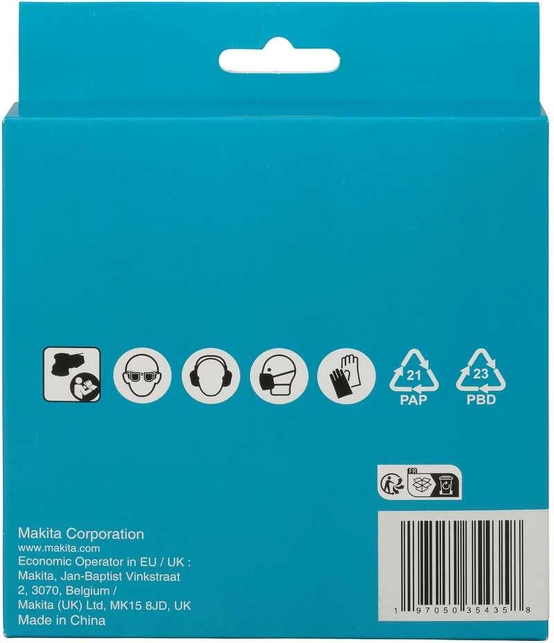 Makita Šlifavimo tinklelis φ125mm A80 D-78651