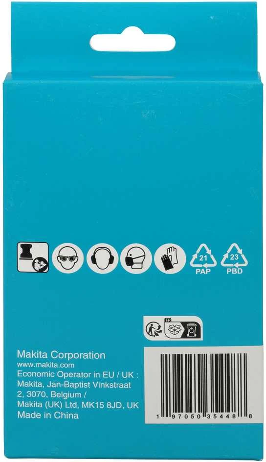 Makita Šlifavimo tinklelis 80x130mm A120 (10Vnt.) D-78782 BO005CG