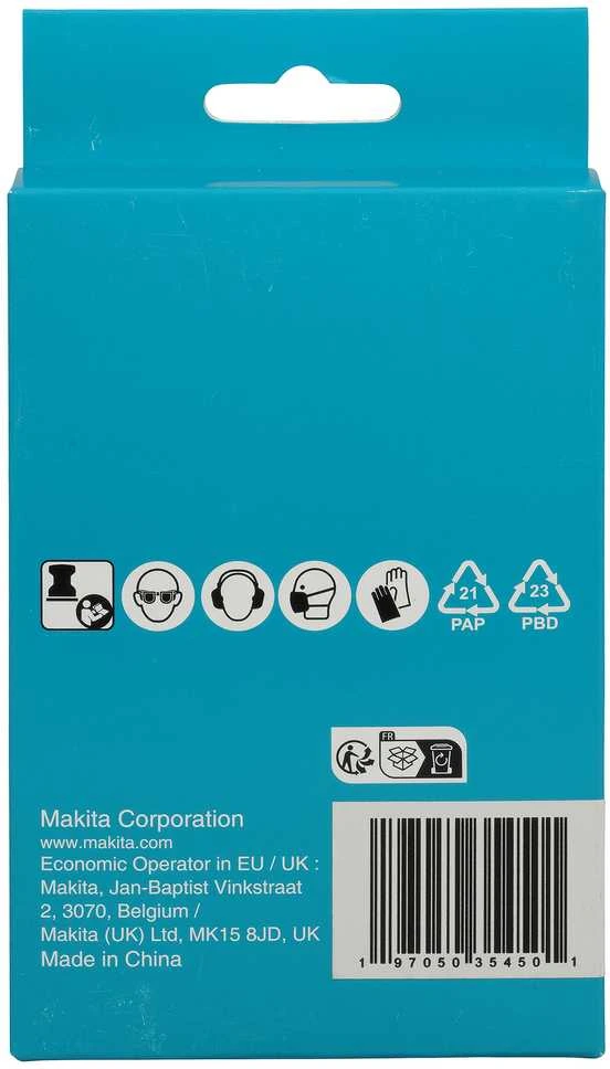 Makita Šlifavimo tinklelis 80x130mm A240 (10Vnt.) D-78807 BO005CG