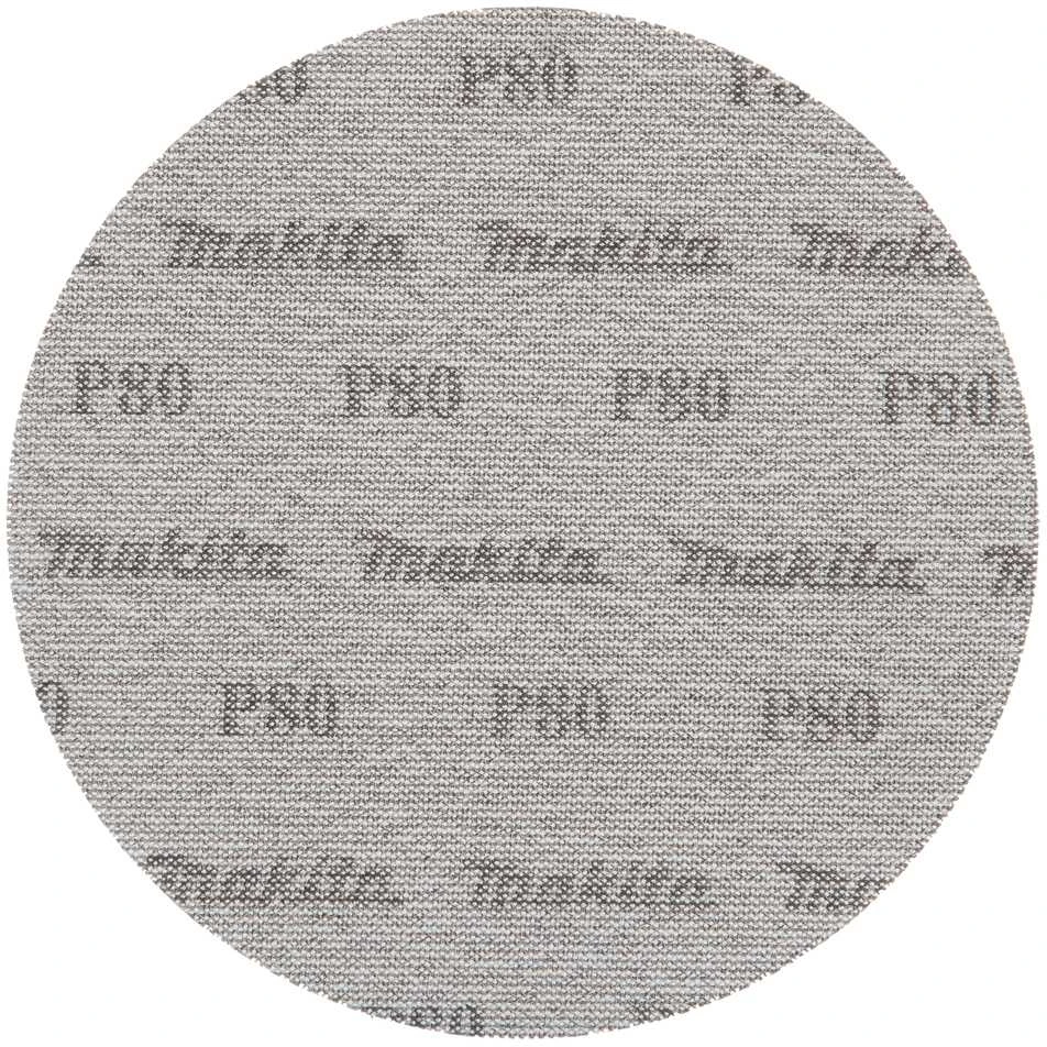 Makita Šlifavimo tinklelis sienų glaistui šlifuoti (5 vnt.), φ225mm, A80 D-82214 DSL801
