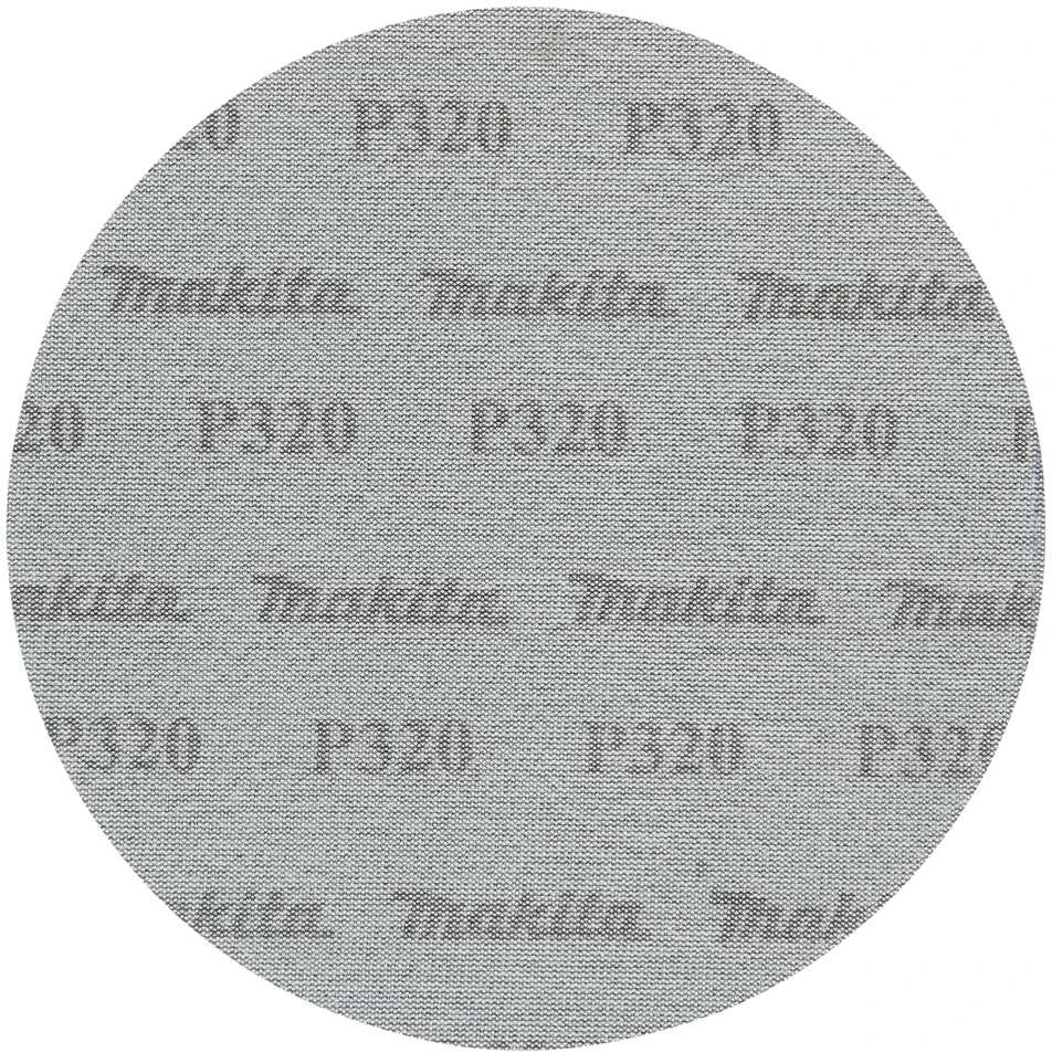 Makita Šlifavimo tinklelis sienų glaistui šlifuoti (5 vnt.) φ225mm, A320 D-82258 DSL801