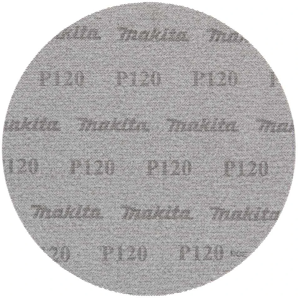 Makita Šlifavimo tinklelis sienų glaistui šlifuoti (5 vnt.), φ225mm, A120 D-82220 DSL801