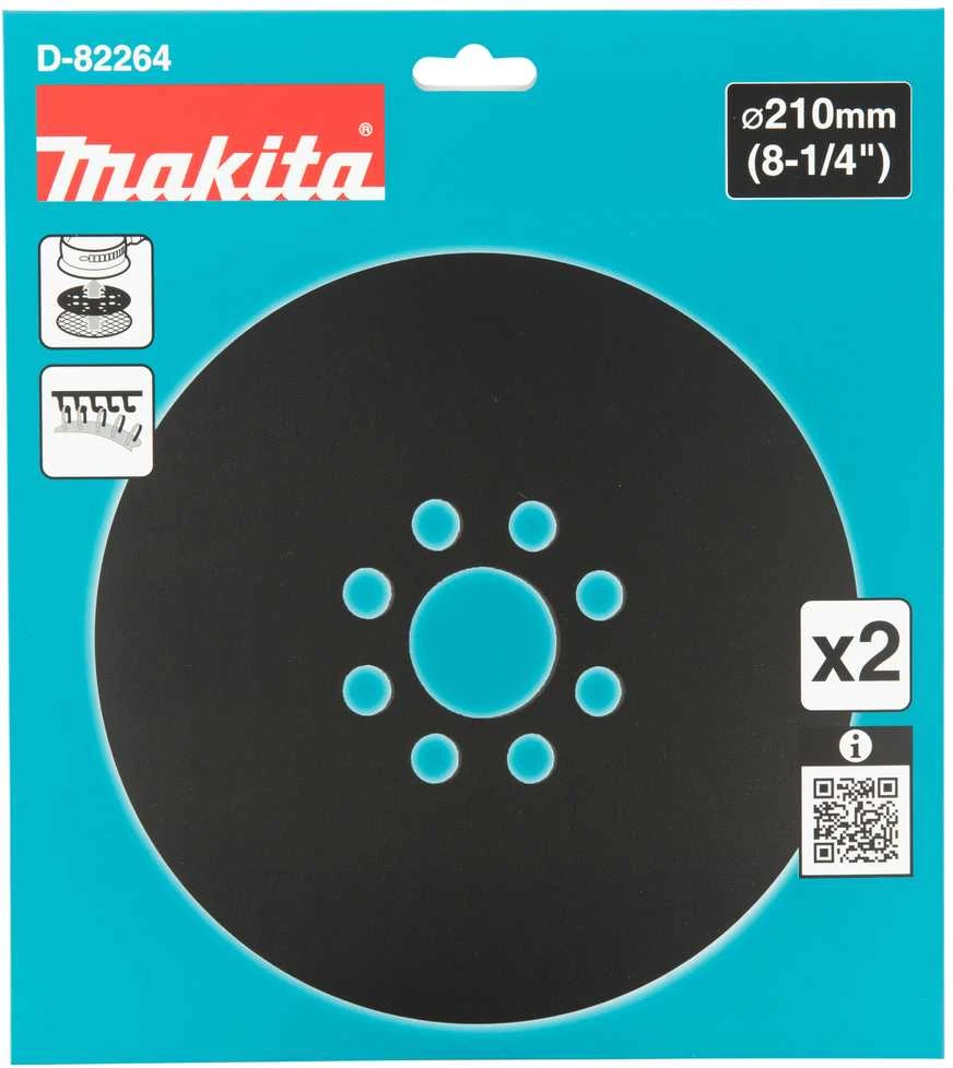 Makita Šlifavimo tinklelis sienų glaistui šlifuoti (2 vnt.), φ210mm D-82264