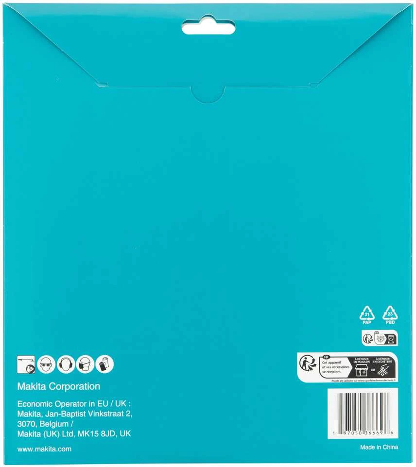 Makita Šlifavimo tinklelis sienų glaistui šlifuoti (2 vnt.), φ210mm D-82264