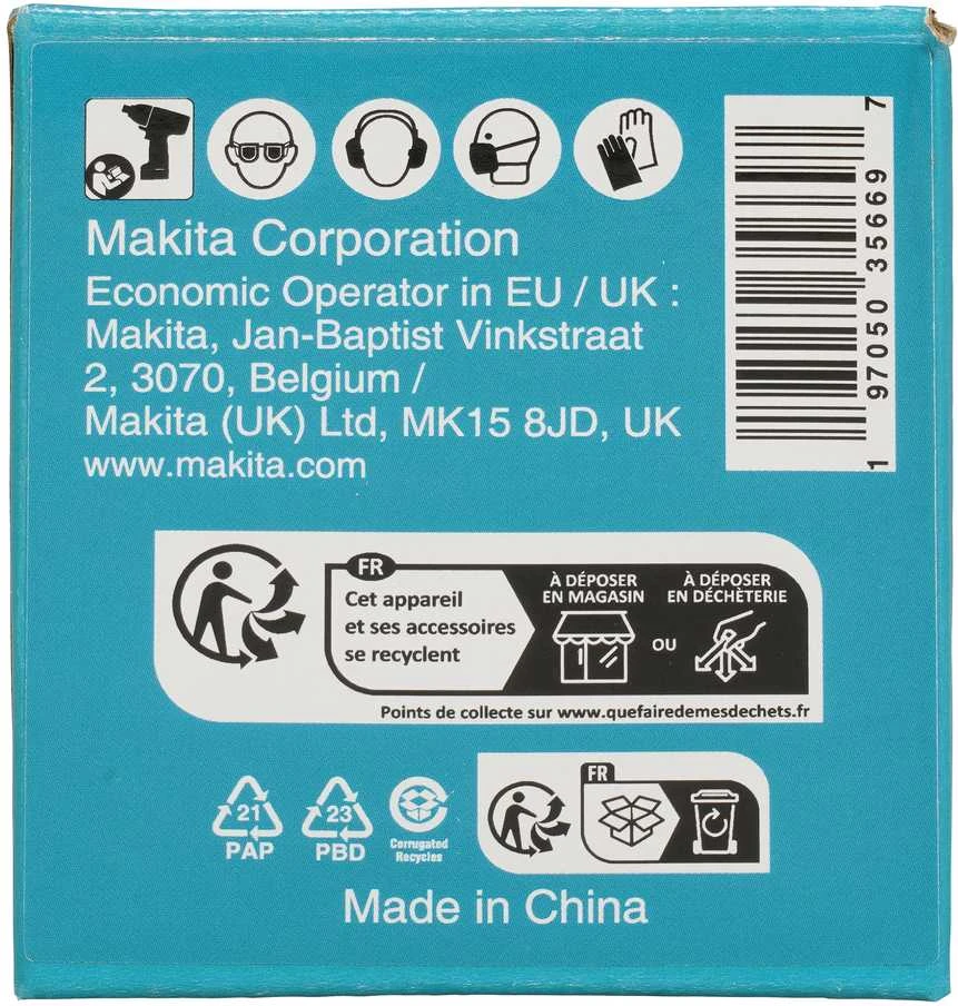Makita Smūginė sukimo galva 1" 27x60mm E-24511