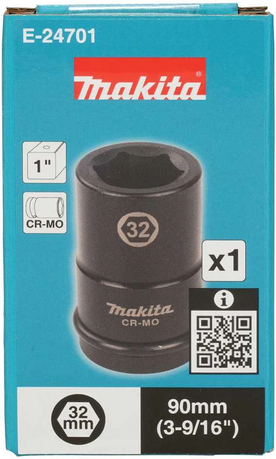 Makita Smūginė sukimo galva 1" 32x90mm E-24701