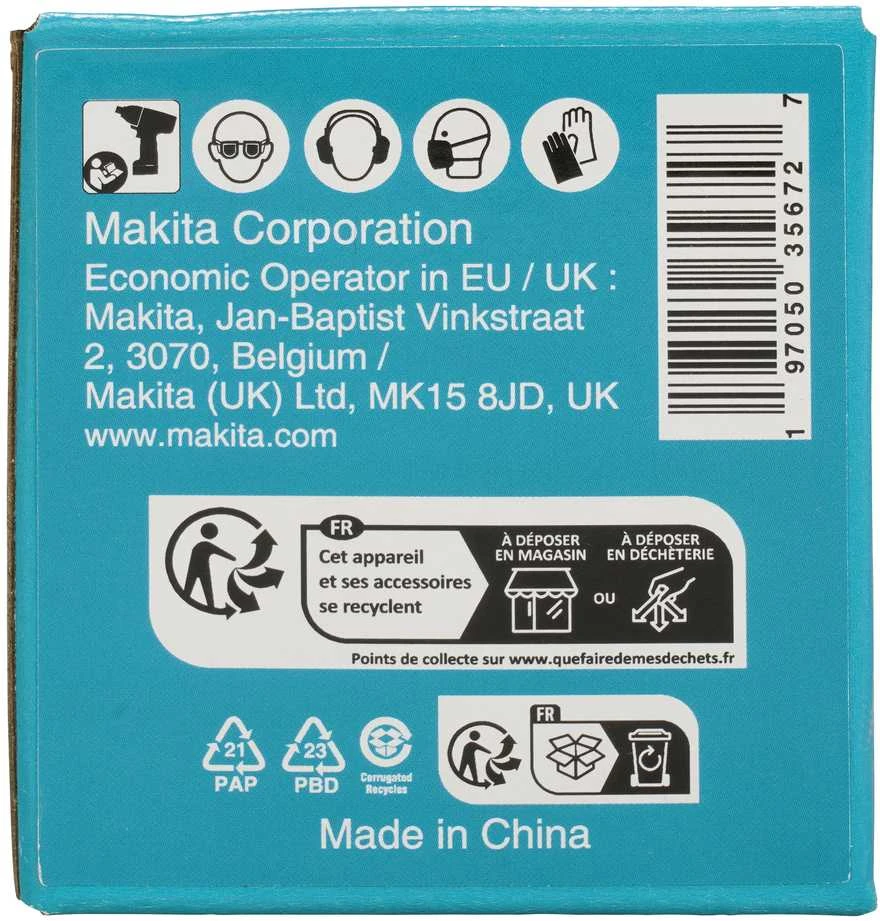 Makita Smūginė sukimo galva 1" 33x63mm E-24549