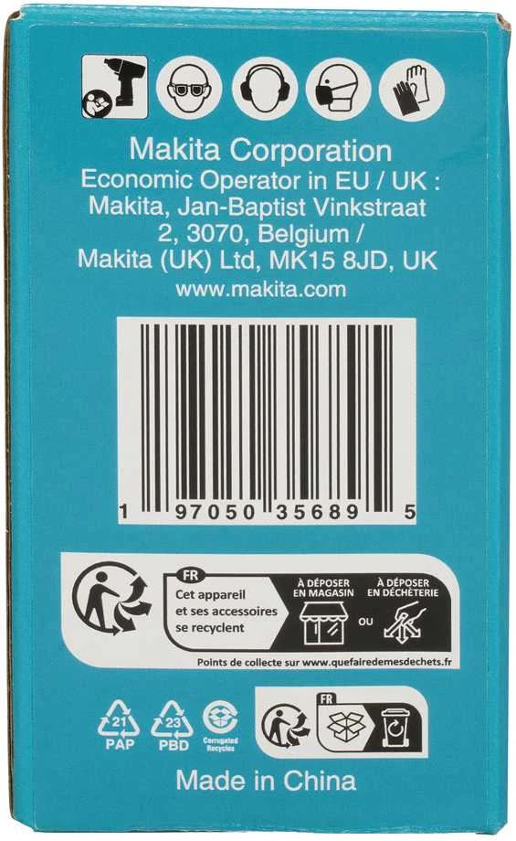 Makita Smūginė sukimo galva 1" 33x90mm E-24717