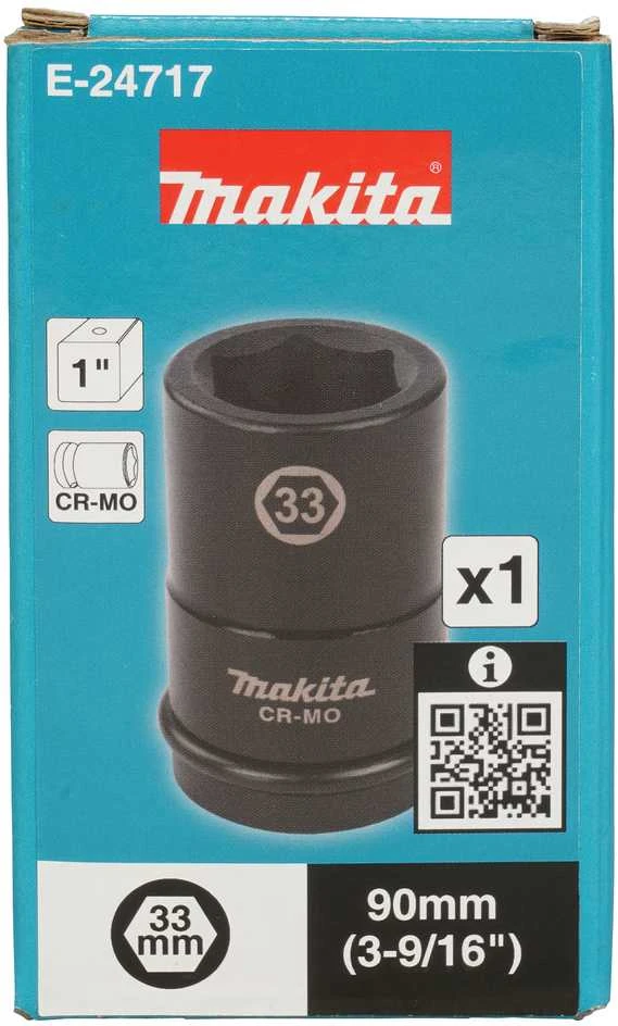 Makita Smūginė sukimo galva 1" 33x90mm E-24717