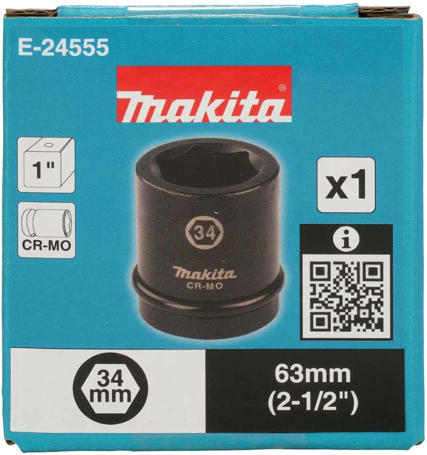 Makita Smūginė sukimo galva 1" 34x63mm E-24555