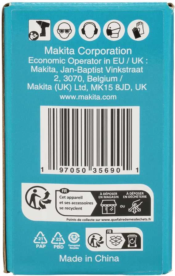 Makita Smūginė sukimo galva 1" 34x90mm E-24723