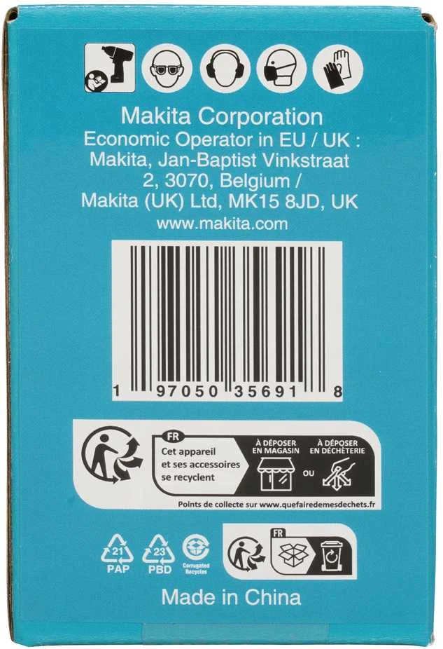 Makita Smūginė sukimo galva 1" 36x90mm E-24739