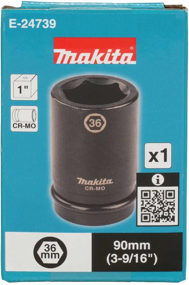 Makita Smūginė sukimo galva 1" 36x90mm E-24739