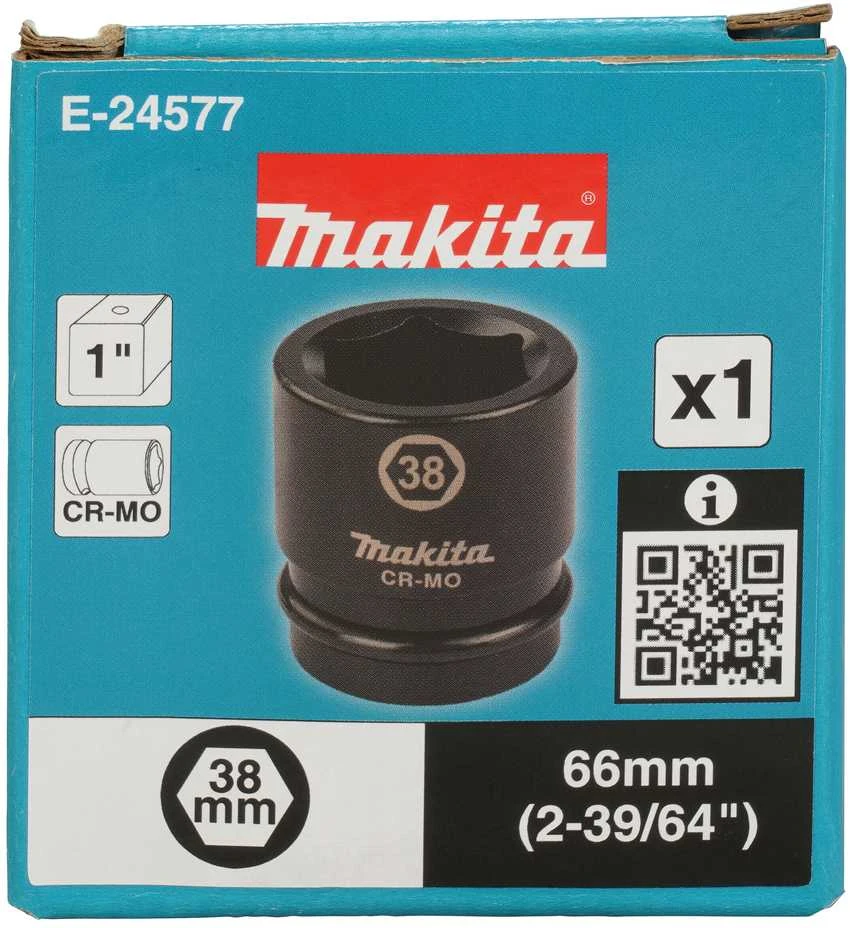Makita Smūginė sukimo galva 1" 38x66mm E-24577