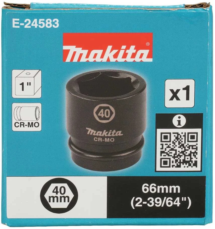 Makita Smūginė sukimo galva 1" 40x66mm E-24583