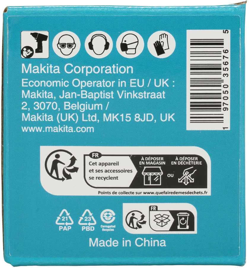 Makita Smūginė sukimo galva 1" 40x66mm E-24583
