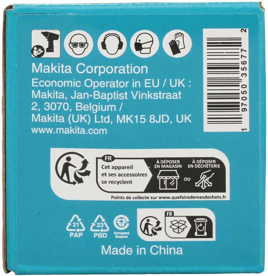 Makita Smūginė sukimo galva 1" 41x68mm E-24599