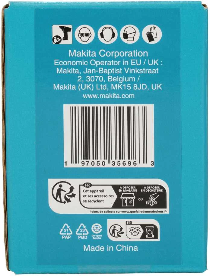 Makita Smūginė sukimo galva 1" 50x100mm E-24789